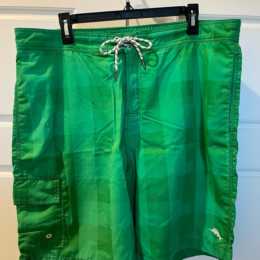 Men’s Tommy Bahama Green Quick-Dry Board Shorts